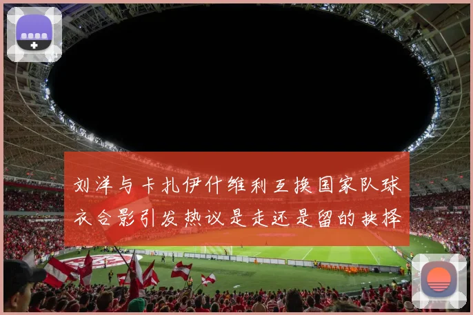 刘洋与卡扎伊什维利互换国家队球衣合影引发热议是走还是留的抉择时刻
